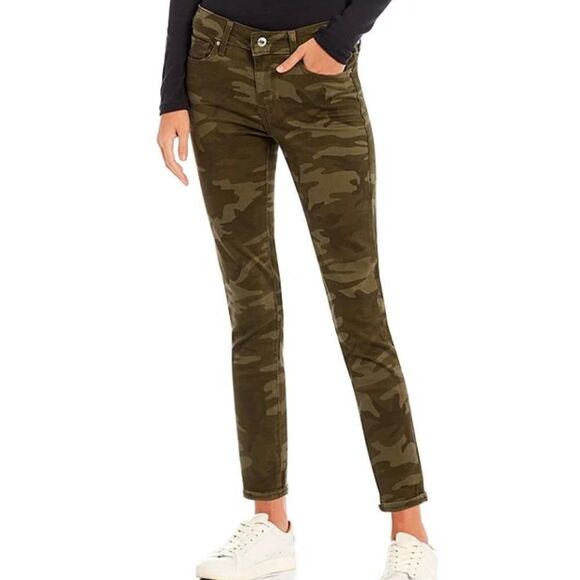 Levi’s New 711 Skinny Ankle Camo Jeans 24 NWT - Picture 3 of 8